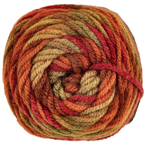 Image of Hobby Lobby Print I Love This Yarn, 550 Autumn Stripe, Set of 2 | 4 Medium Weight, 252 Yards Per Skein