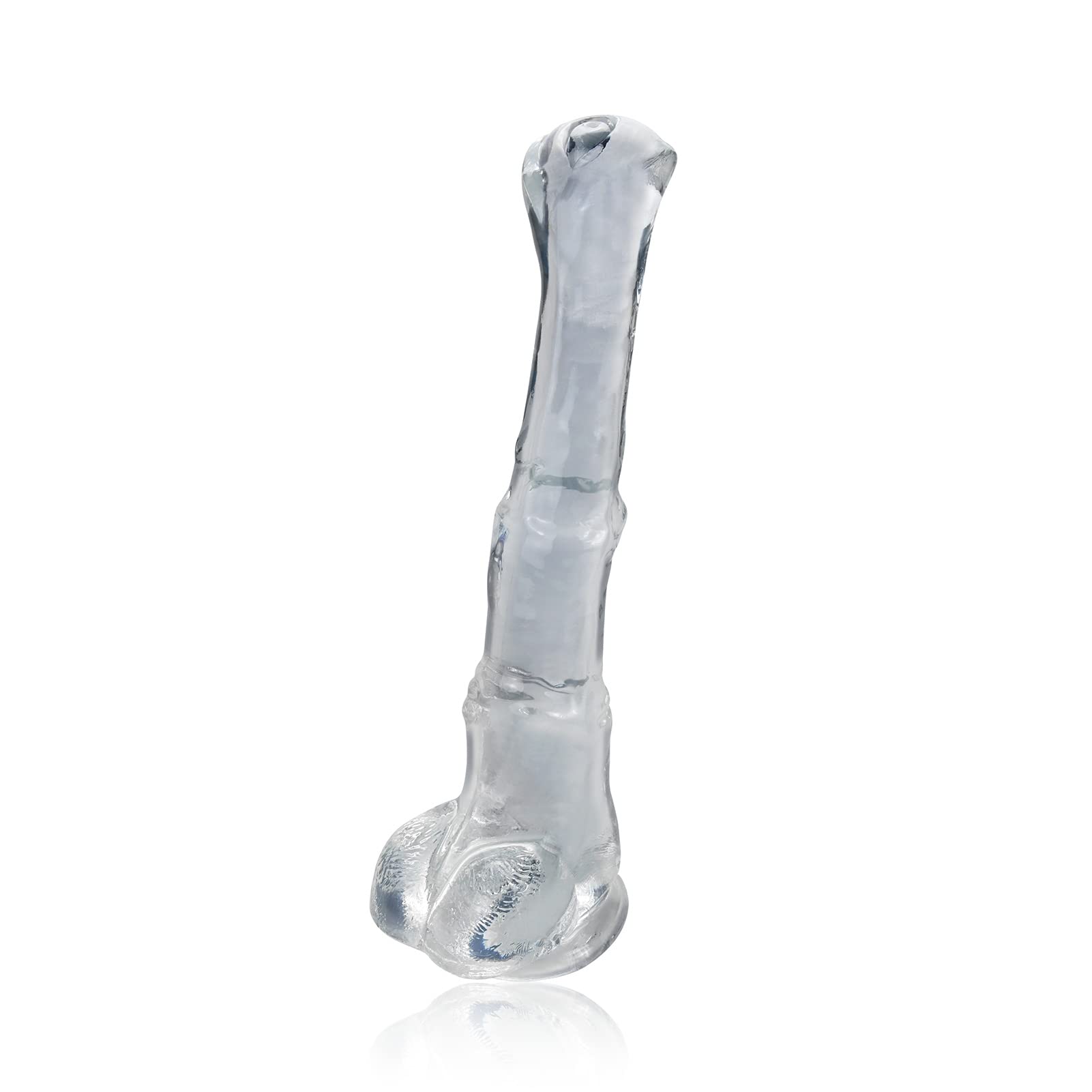 Roluck Dildo Analdildos si masturba per uomini e donne Plug anale in TPE con shock Dildo falso indossabile morbido (S)