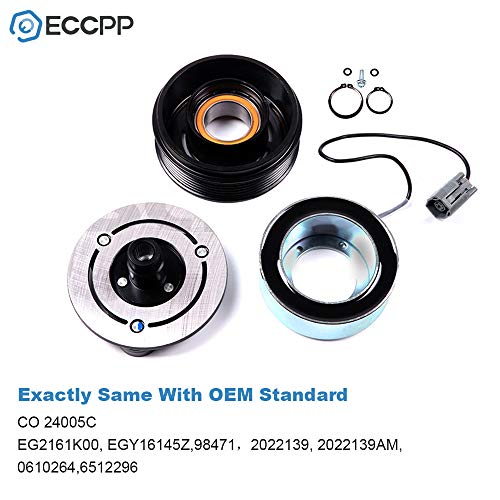 Image of ECCPP AC Clutch Kit Fit for Mazda CX-7 2.3L 2007 2008 AC Compressor Clutch