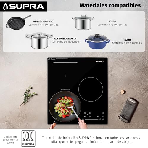 La Mejor Recopilación de Parrilla de Induccion Supra - 5 favoritos. 16 Imagen adicional