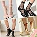 scenicamp 10 Pairs Women Sheer Ankle Sock Cute Ultrathin Transparent Mesh Dot See Through Summer Socks - Thin Fashion