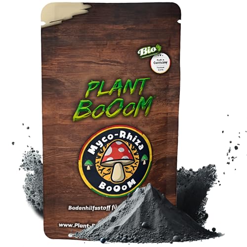 Plant BoOom Myco Rhiza Mykorrhiza Wurzelaktivator für Stecklinge und Jungpflanzen, organisch konzentriertes Pulver, Bewurzelungspulver Booster mit Mikroorganismen und Trichoderma, 10 g