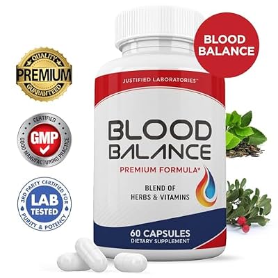 (3 Pack) Blood Balance Advanced Formula 688MG Supplement Pills 180 Capsules