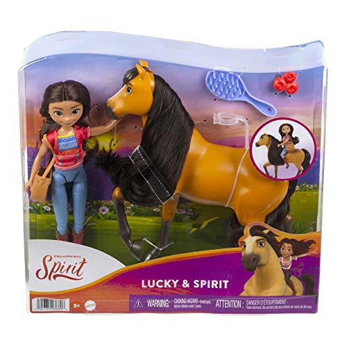 Muñeca Lucky Spirit con caballo y accesorios miniatura 6