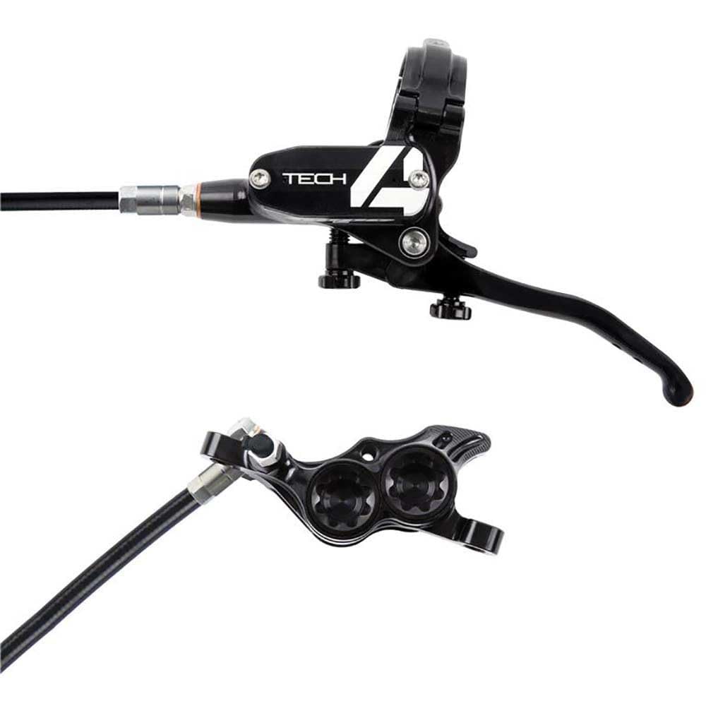 Hope Tech 4 E4 Disc Brake and Lever Set Black, Rear