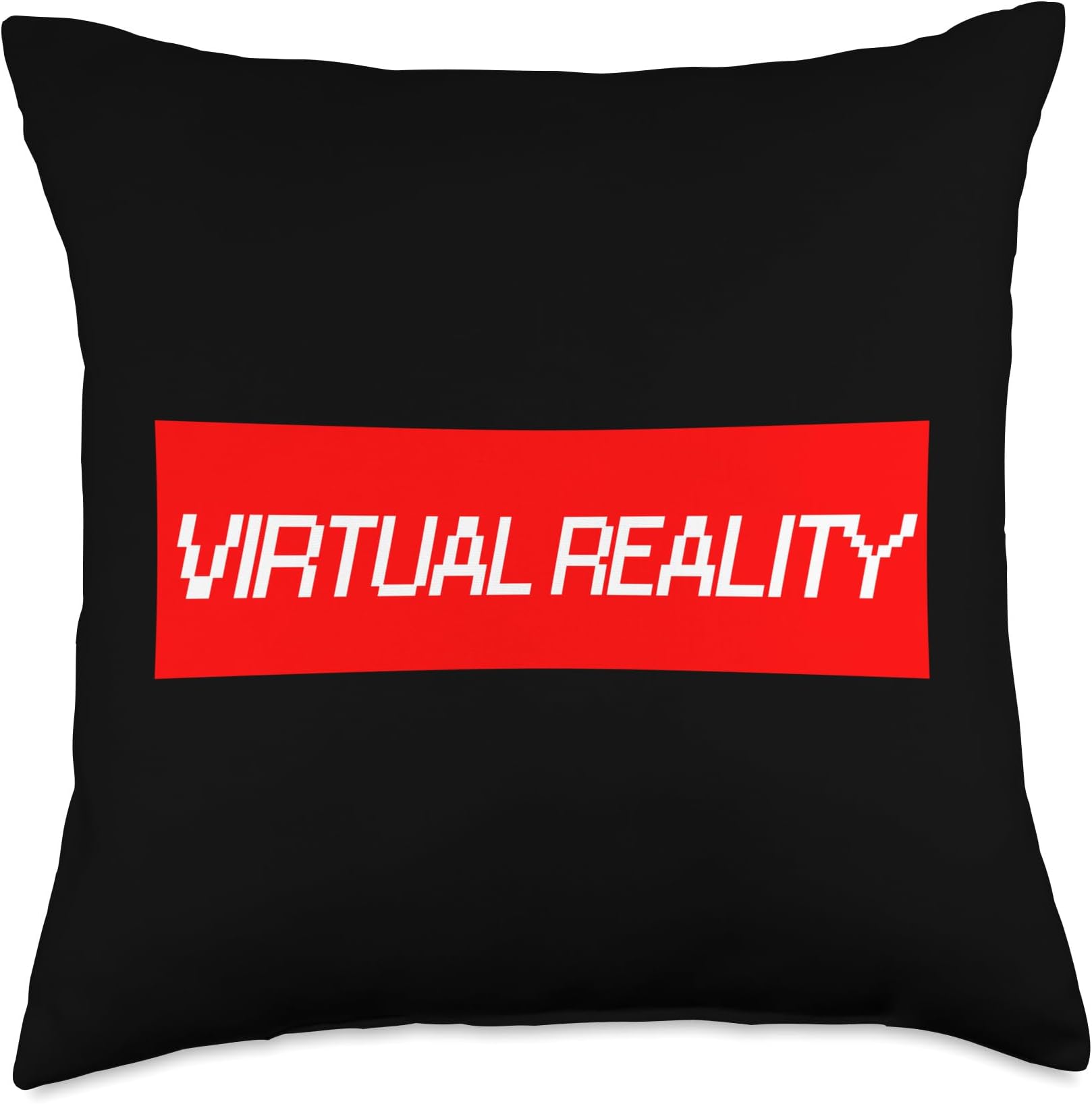 Virtual Reality Gaming Gift for Virtual Reality Gamers Throw Pillow