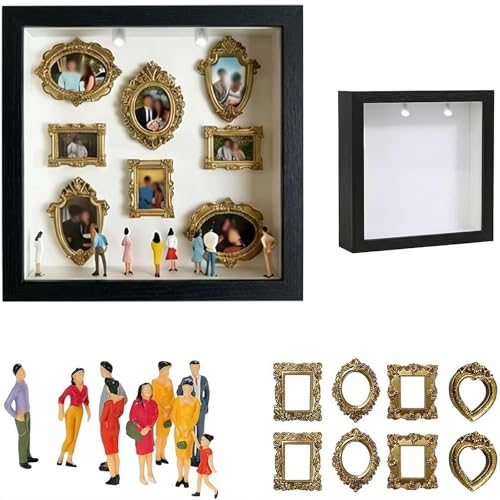 BoîTe à Silhouettes pour Mini-MuséE à Fabriquer Soi-MêMe, BoîTe Silhouette De MuséE Mode,DIY...
