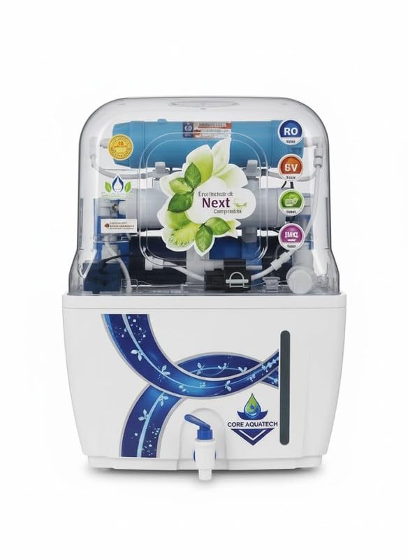 Core Aquatech Aqua-Swift RO + UV + UF Water Purifier with 15L Storage, TDS Controller & 10-Stage Purification for All Water Types