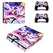 FENGLING Anime Cute Girl No Game No Life Ps4 Slim Decal Skin protettiva Skin adesiva per console sottile e controller in vinile