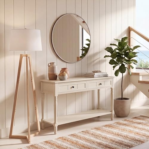 SAFAVIEH Samantha 35.8 Inch Vintage Grey Console