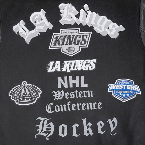 Image of Pro Standard Mens NHL Old English Varsity Jacket