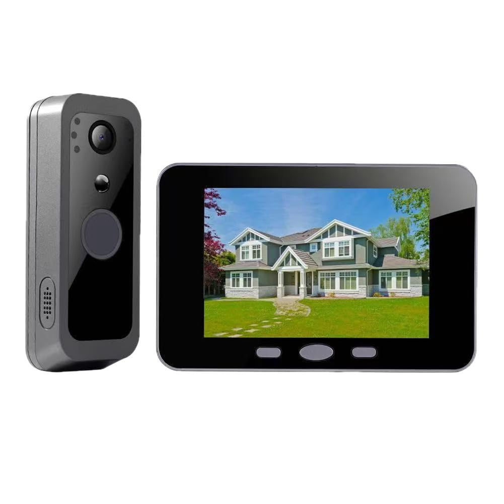 Interphone vidéo sans fil pour sécuriser votre maison et surveiller vos livraisons au quotidien