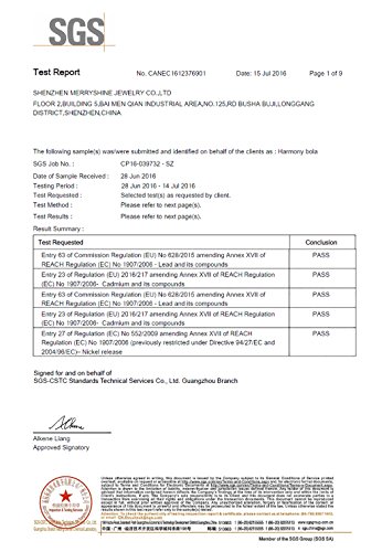 Eudora Harmony Ball Baby Soft Chime Spheres Locket Pendant & 20Mm Musical Ball Pendant Necklace #TOP3