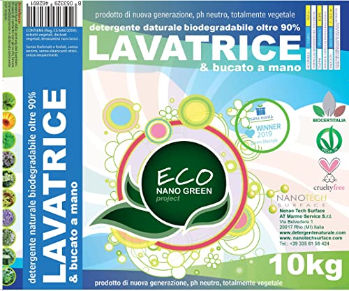 ECONANO GREEN PROJECT - Detergente para lavadora Bio 10 l con grifo