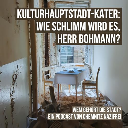 Kulturhaupstadt-Kater: Wie schlimm wird es, Herr Bohmann?