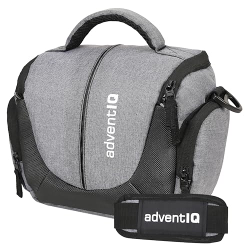 Image of Compact Captura Pro 0297 Camera Bag for DSLR & Mirrorless - Fits Nikon, Canon, Sony - Camera Bag for Travel - Shockproof Sling Case for Lens - Water-Resistant (Grey Black)