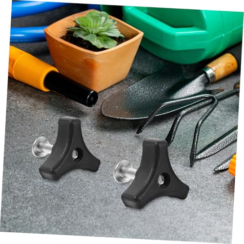 Perno de cortacésped de 8 piezas con tornillo de mango triangular para jardín 4