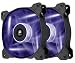 Corsair Air Series AF120 LED Quiet Edition High Airflow Fan Twin Pack - Purple