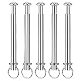 Anneome Kit De Reparación De Abanico Plegable 5 Juegos De Remaches Y Tuercas De Eje De Ventilador De Mano Accesorios Para Reparar Abanicos Plegables Fácil Instalación Y Durabilidad