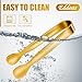 EDDEAS 12 PCS Small Serving Tongs, 4.3