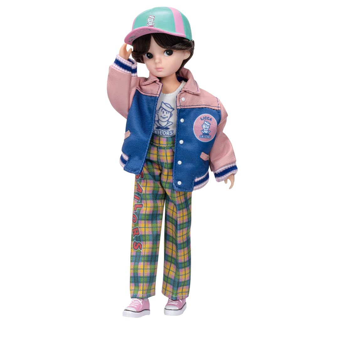 【リカちゃん】タグ付き　Sサイズ　コーチ　スタジャン　ワイン Amazon.co.jp: タカラトミー(TAKARA TOMY) リカちゃん ドール