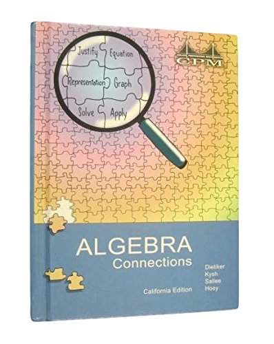 Algebra Connections California Edition 1603280006 Book Cover