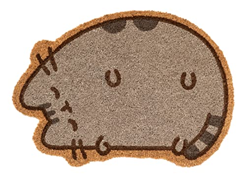 Grupo Erik Kokosmatte Fußmatte Pusheen Cat - Schmutzfangmatte 40x60 cm - Fussmatte Lustig - Türmatte Innen Kawaii Deko Merch
