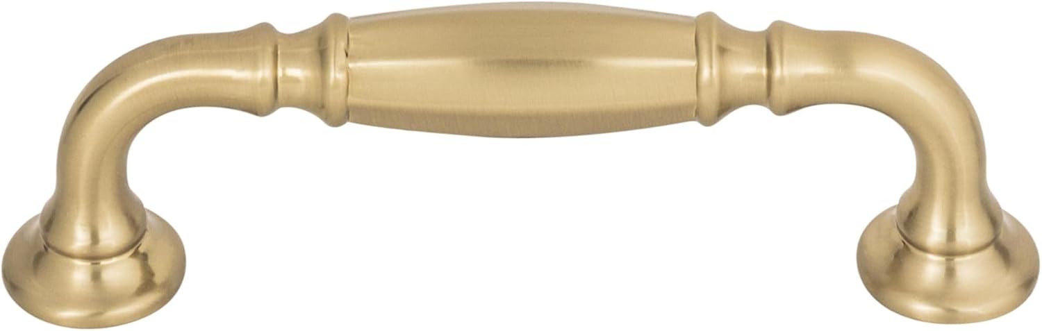 Top Knobs TK1051BLK Top Knobs TK1051 Barrow 3-3/4 Inch Center to Center Handle Cabinet Pull