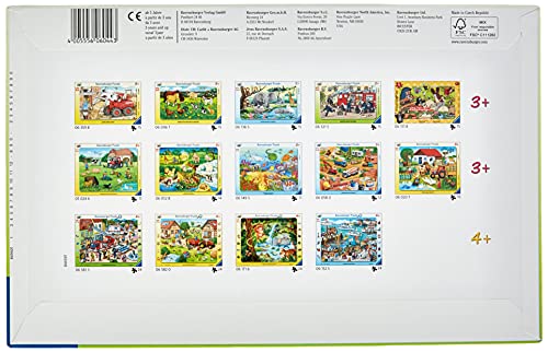 Ravensburger Kinderpuzzle - 06044 Traktor auf dem Bauernhof - Rahmenpuzzle für Kinder ab 3 Jahren, mit 15 Teilen – Bild 3