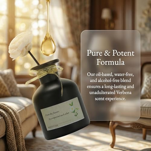 Reed Diffuser Verbena Citrus 130ml Fragancia para Hogar miniatura 3