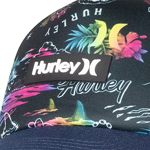 Hurley Womens One And Only Hat Baseball Cap, Black/Multi, 8-18 Years Us #TOP2