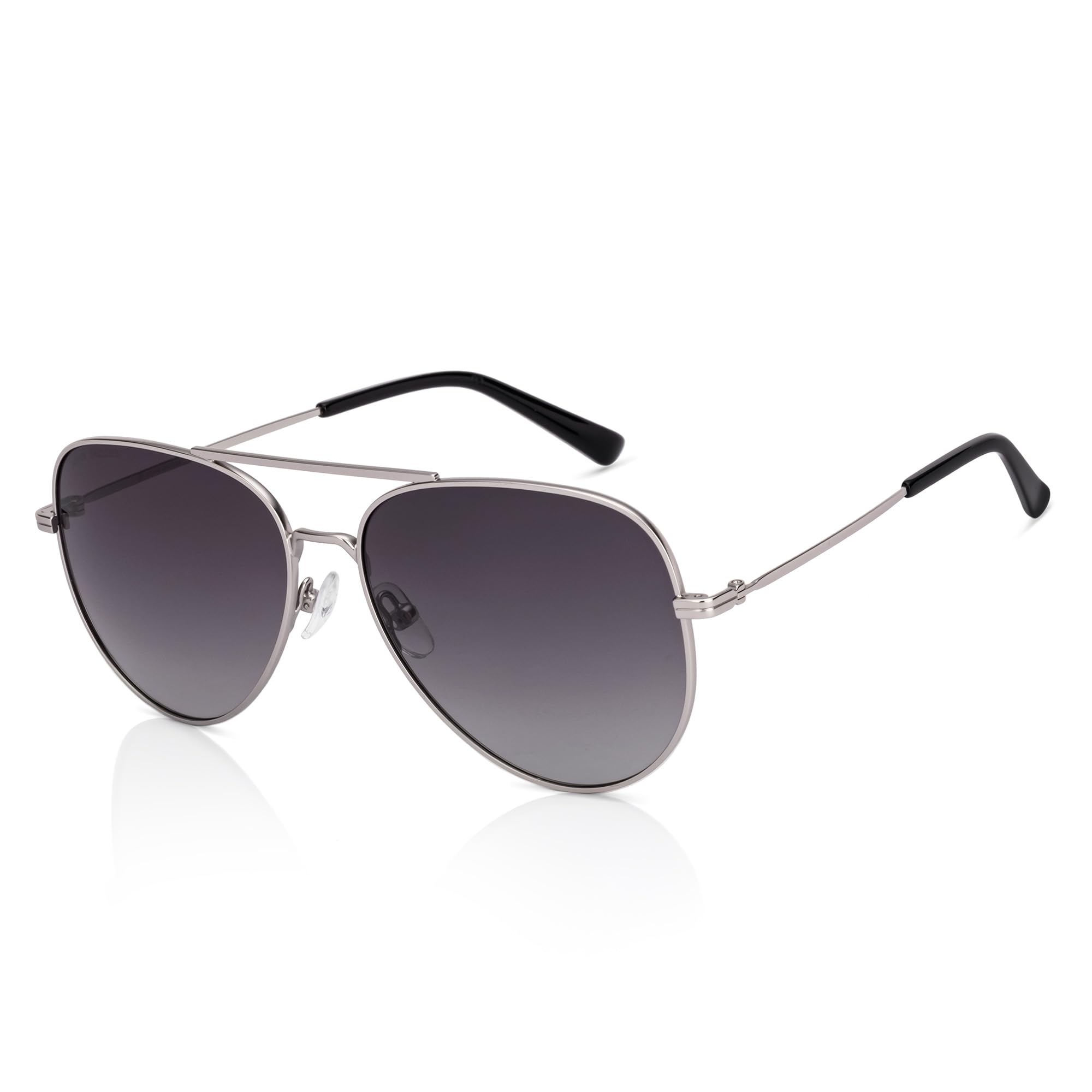 john jacobs Full Rim Pilot Stylish & Premium Sunglasses | Polarized and 100% UV Protected | Men & Women | Medium | JJ S70012-picture-12