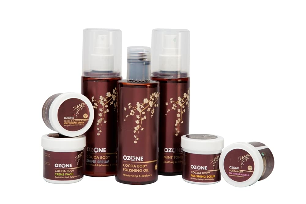 Ozone Ayurvedics Intenso Hydrate Cocoa Body Polishing Treatment Kit