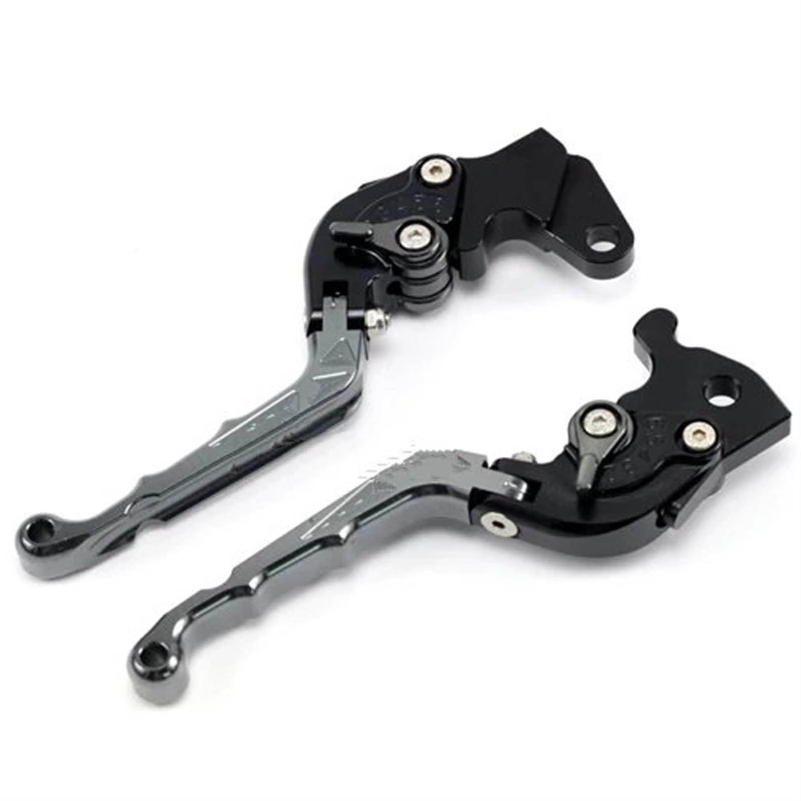 Hguvsjd Gray For Xvs 250 Xv250 For 125 For Xvs125 For Xvs250 2000-2018 Motorcycle Adjustable Folding Retro Brake Clutch Lever Motorcycle Brake Lever(Gray)