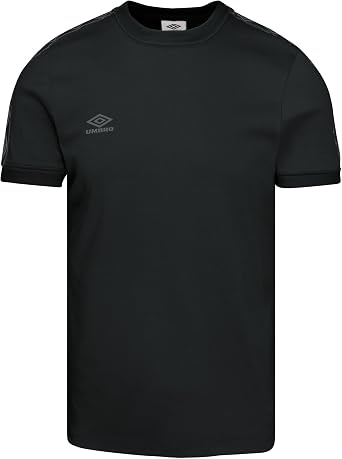 Umbro Mens Taped Short Sleeve T-Shirt