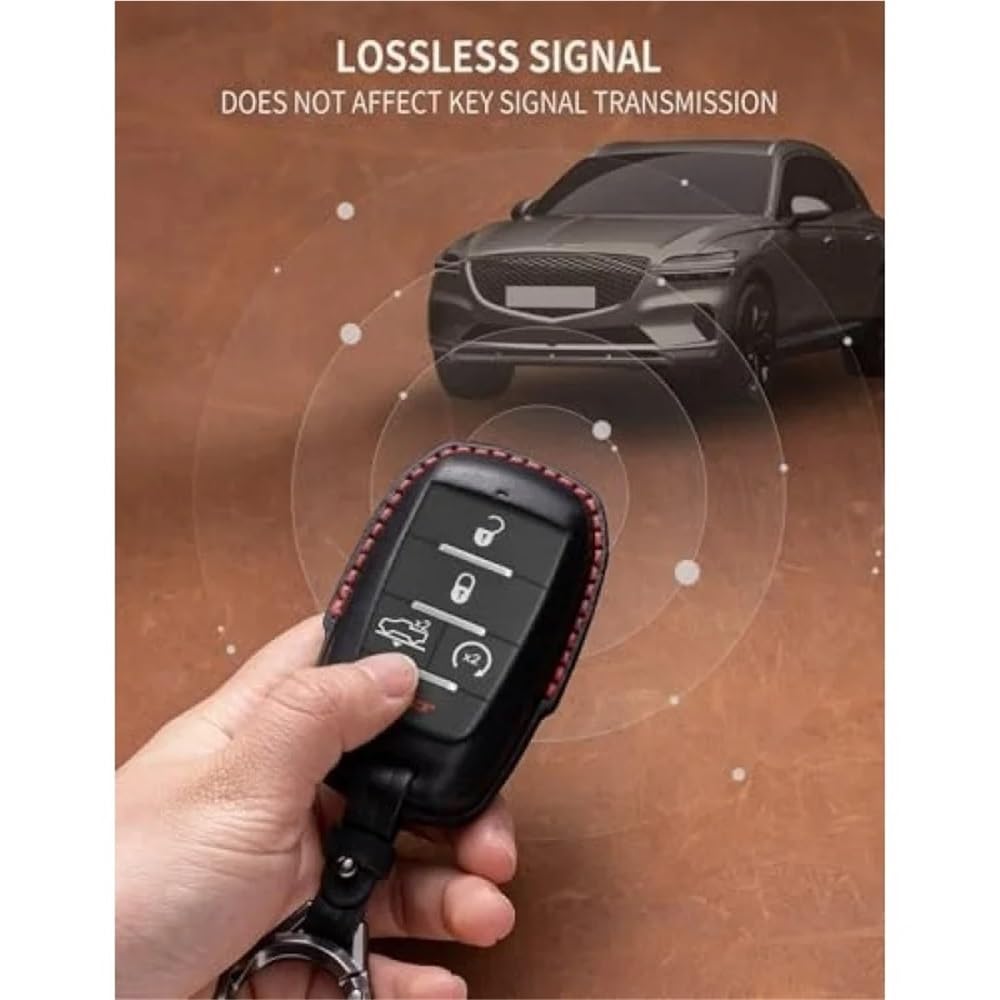 Funda para Llavero A+ para , Compatible con Control Remoto de Coche, Color Funda metálica para Llavero de Coche