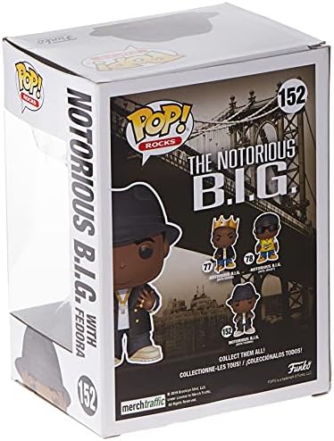Funko Pop Rocks Notorious B.I.G w 