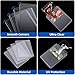 400 Card Sleeves Hard Plastic, Arjiekwei 3