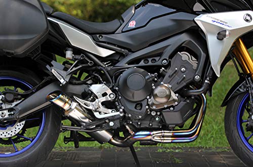 忠男│ パワーボックス チタンブルー│TRACER900/GT｜マフラー Amazon | スペシャルパーツ忠男(Sp Tadao) フルエキゾーストマフラー