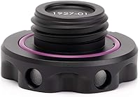 Vista 2 de Tapón de aceite Podium en negro satinado para Hondas/Acuras