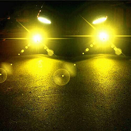 Ampoule de conversion H11 LED 4000LM jaune pour éclairage antibrouillard