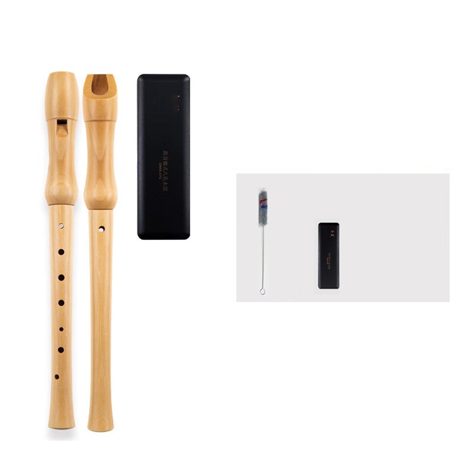 Flet Prosty Sopranowy (tonacja C) 8 otworowy Drewniany Instrument Dla Początkujących Dorosłych Profesjonalny Flet Prosty