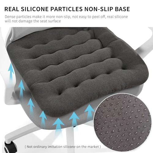 Cojines de silla de patio juego de 3 piezas gris para cenas en terrazas y balcones 5