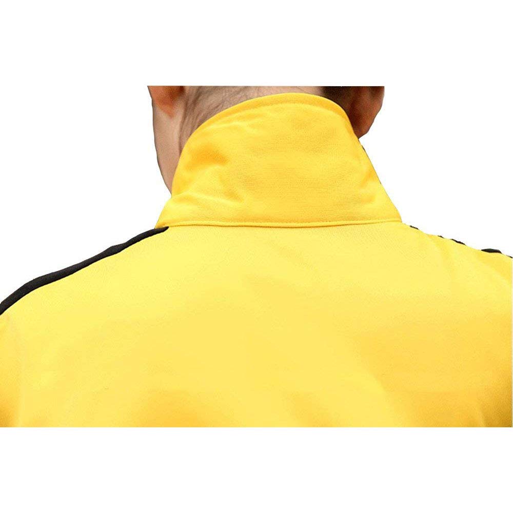 Unisex Training Anzug Sportkleidung - Chinesische Kampfkunst Gelb Uniform Kung Fu Tai Chi Wushu Jeet Kune Do Jogging Laufen Fitness Trainingsanzug für Männer Frauen Kinder - Nylon