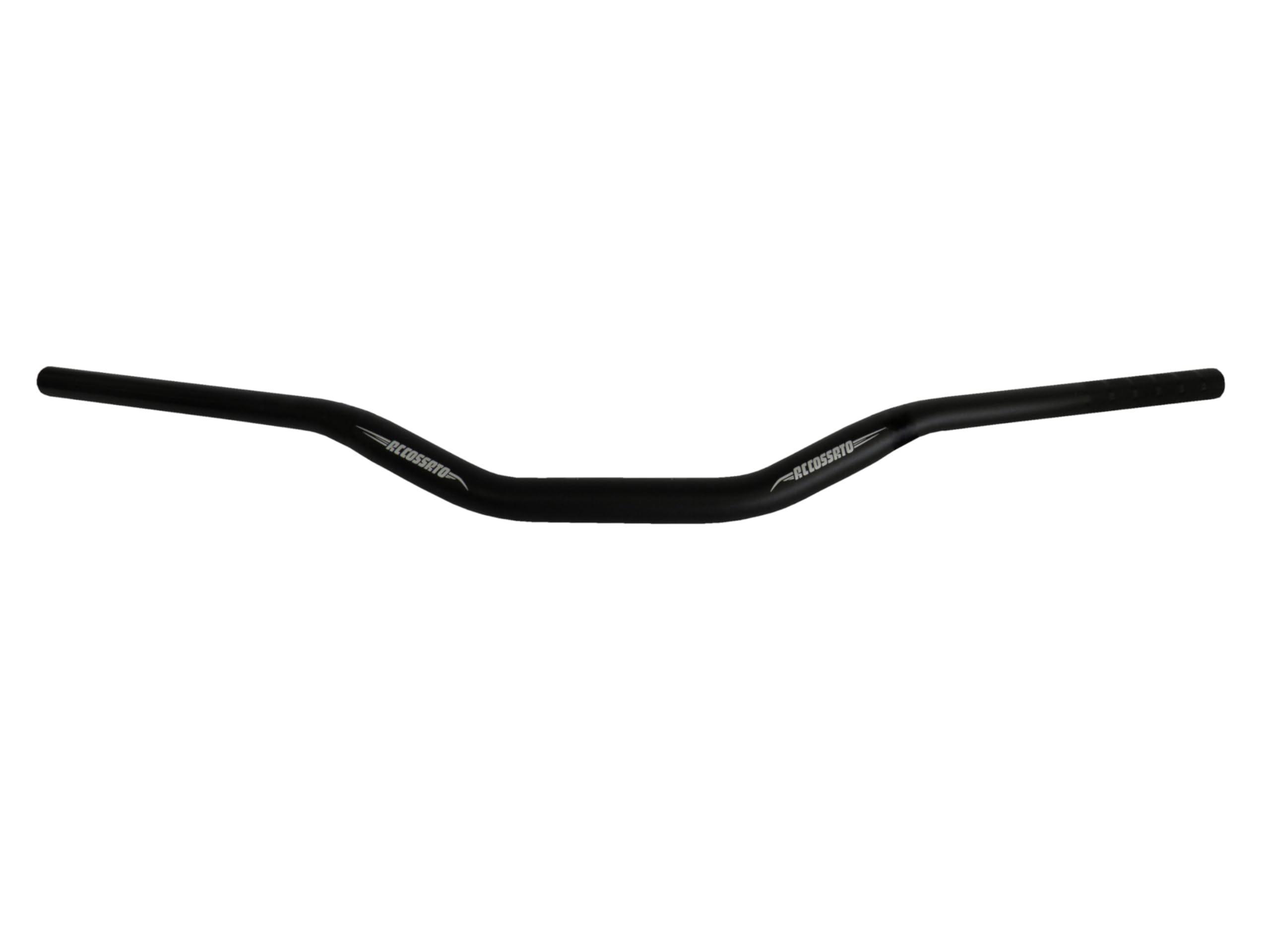 Manubrio Accossato Nero per YAMAHA MT-07 dal 2021 al 2025 (CC 700), Piega Media (92 mm), in alluminio, diametro variabile 28.5 mm