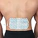 Electrodo grande para la espalda baja de axion | Parche lumbar 20 x 12 cm para electroestimulador TENS y EMS | Autoadhesivo reusable con conexión clavija de 2 mm