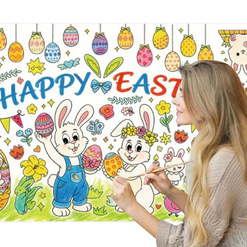 Hying �C�[�X�^�[�W���C�A���g�ʂ肦�|�X�^�[ �Ǒ����p �傫�Ȃʂ肦�e�[�u���N���X �C�[�X�^�[�o�j�[ DIY �ʂ肦�|�X�^�[ �G�b�O�n���g �A�[�g ���G�����e�[�u���J�o�[ �z�[���N���X���[���p�[�e�B�[�p�i�̑���