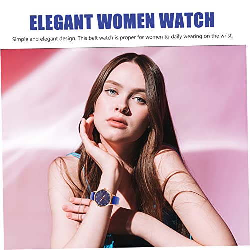 Ukcoco Belt Ladies Watch Girl Watches Relojes Para Mujer Casual Watch Female Leather Wrist Watch Women Watch Women Decor Watch Case: Alloy; Buckle: Stainless Steel; Strap: Faux Leather #TOP1