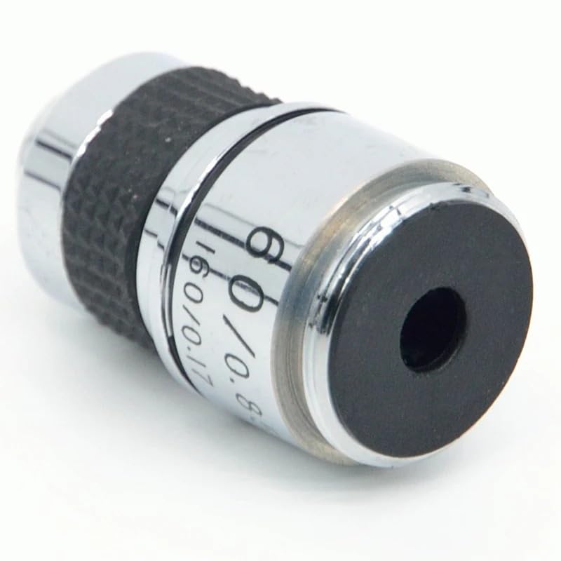 Adult Microscope Accessory Kit 60x L=185 Biological Microscope Objective 160/0.17 with Spring Mount Accessories