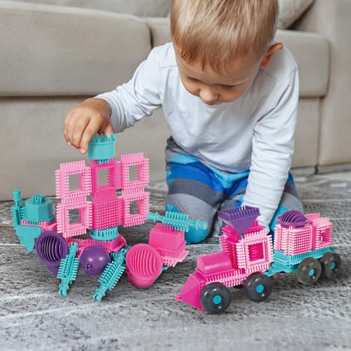 Tubo da 50 Tema Rosa - A Partire da 12 Mesi - Made in Europe - Giochi di Costruzione - 503532 - Lego - Immagine 6